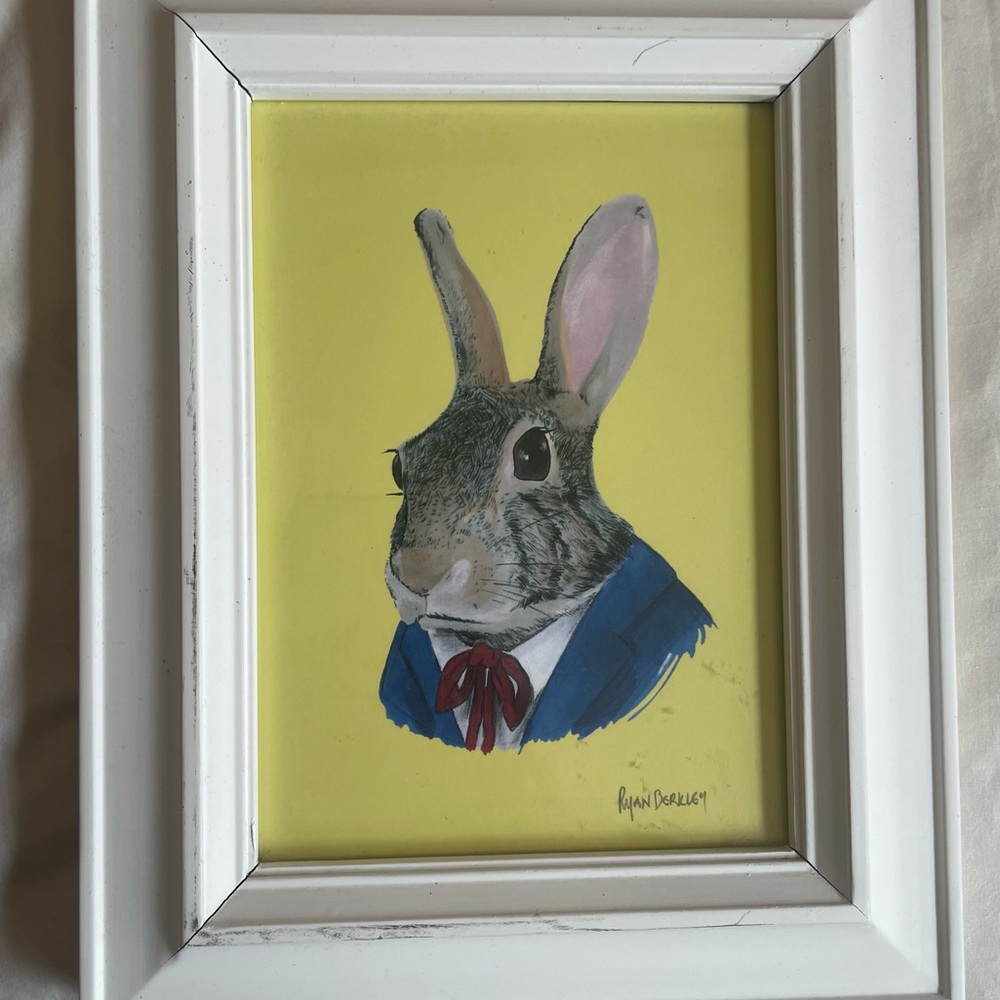 8 Artist Ryan Berkley framed animal illustrations